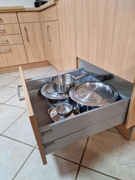 Grosszuegige Ferienwohnung 4+1 P. Buettelborn Luaran gambar